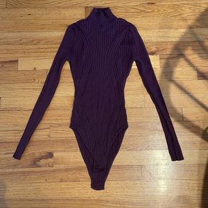 Purple bodysuit